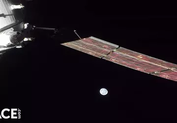 Die Raumsonde Orion zeigte einen spektakulären ...