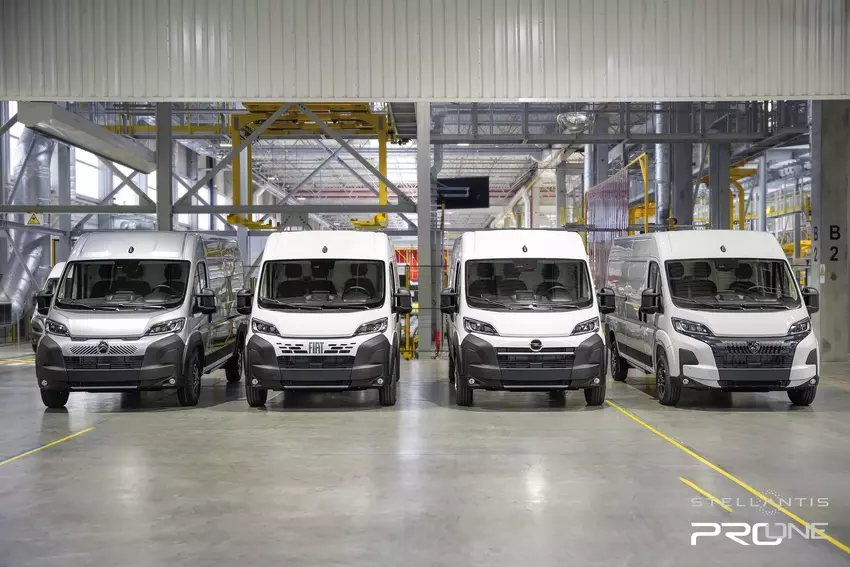 Stellantis-Reihe großer Wasserstoff-Brennstoffzellen-Vans