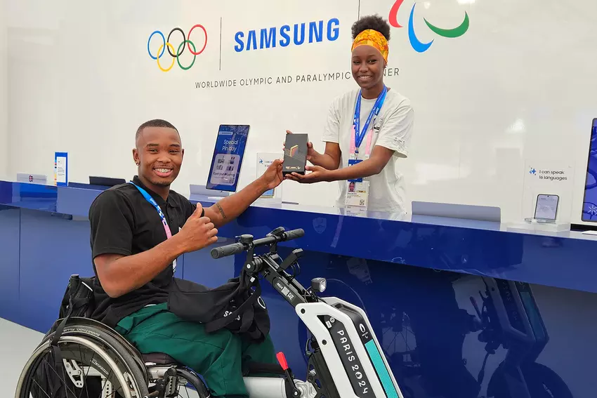 Samsung hat 5.000 Galaxy Z Flip 6-Smartphones für die Teilnehmer der Paralympischen Spiele 2024 in Paris gespendet