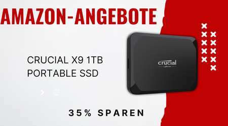 Crucial X9 1TB Portable SSD zum Black Friday – Jetzt 35€ günstiger!