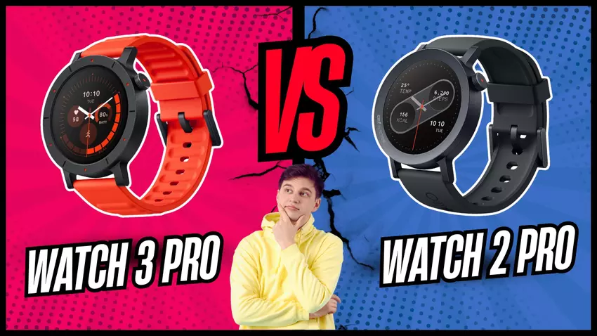 Watch 3 Pro gegenüber Watch 2 Pro