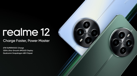 realme 12 4G: 120Hz OLED-Display, Snapdragon 685 Chip und 50 MP Sony LYT-600 Kamera für $215.