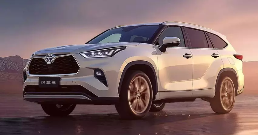 Toyota Highlander in China erhält ein großes Display und eine vollständig berührungsbasierte Klimaanlage