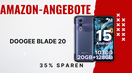 DOOGEE Blade 20 Outdoor Smartphone mit 80€ Ersparnis – 35% Preisreduzierung!
