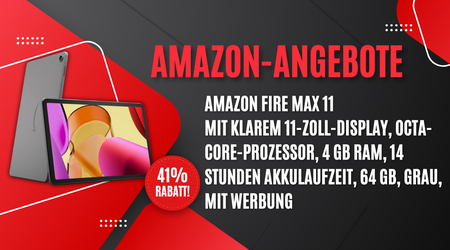 Amazon Fire Max 11: Maximale Leistung, minimaler Preis – Jetzt 41% günstiger für nur 159,99€!