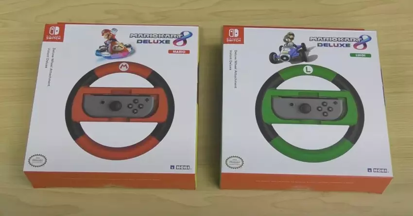 HORI Mario Kart 8 lenkrad nintendo switch test