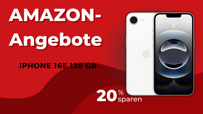 iPhone 16e 128GB - Spare jetzt 141€ bei diesem Apple-Schnäppchen!