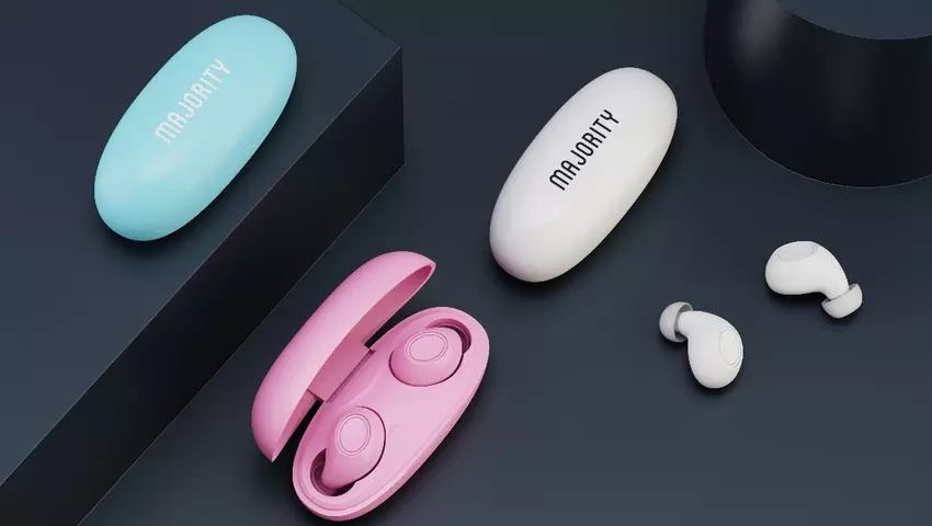 Majority Tru Bio - vollständig kabellose, biologisch abbaubare Ohrhörer für £40