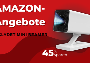 FECLYDET Mini Beamer: Kompakter 720P Heimkino-Projektor ...
