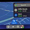 Android Auto Bildschirm mit neuem Kartenlayout