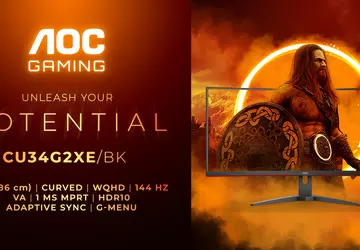 AOC Gaming CU34G2XE/BK - gebogener Gaming-Monitor ...
