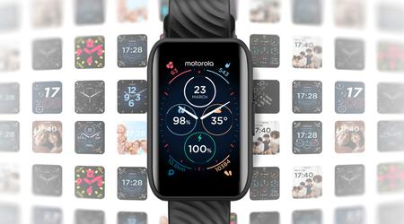 Moto Watch 40: LCD-Display, IP67-Schutz, SpO2-Sensor, Moto Watch OS und bis zu 10 Tage Akkulaufzeit für $65