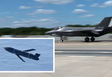 Das Kampfflugzeug der fünften Generation F-35C ...