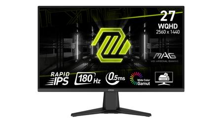MSI MAG 275QF: 27-Zoll-Gaming-Monitor mit 180Hz-Unterstützung für $124