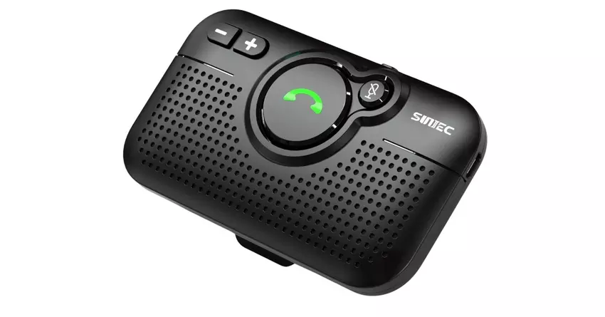 SUNITEC Freisprecheinrichtung Bluetooth 5.0 Auto-Lautsprecher