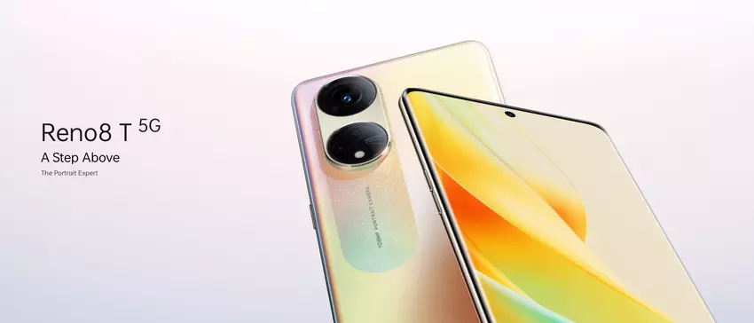 OPPO enthüllt am 3. Februar das Reno 8T 5G: Smartphone mit gebogenem 120Hz-Bildschirm, 108 MP-Kamera, Snapdragon 695-Chip und 67W-Ladung