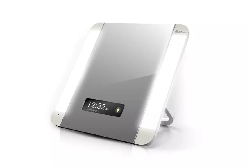 HiMirror Slide Smart Mirror Wetteranzeige