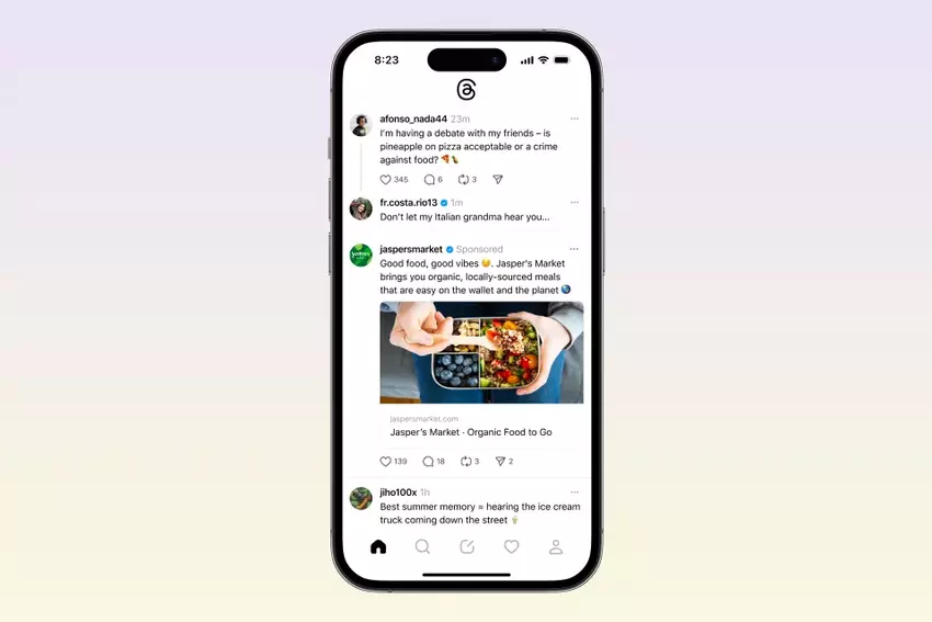 Meta hat damit begonnen, Werbung in Threads zu testen: Nutzer in den USA und Japan werden sie sehen können
