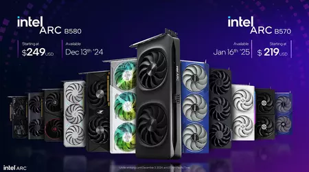 Intel hat die Arc B580 und B570 Grafikkarten vorgestellt, die auf der Xe2 Battlemage GPU Architektur basieren