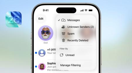 Die iOS 26 Nachrichten-App wird eine Anti-Spam-Lösung enthalten