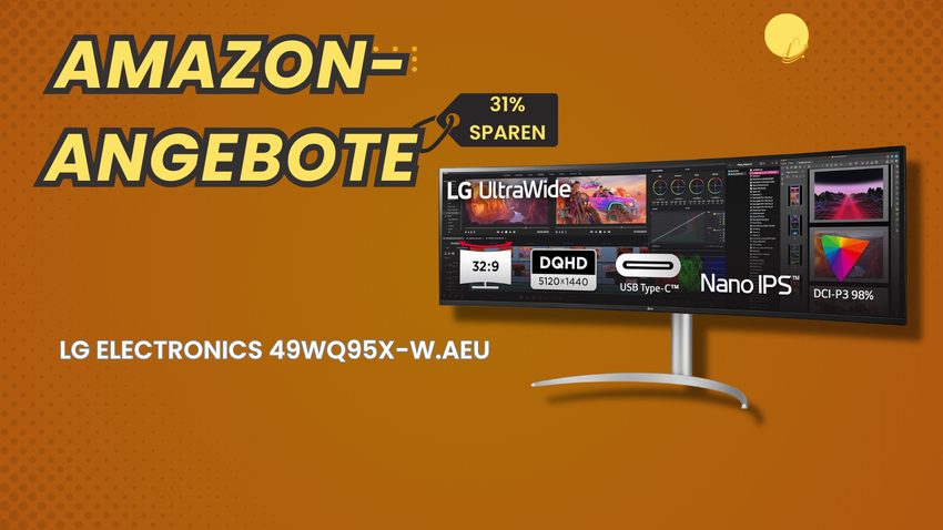 LG Electronics 49WQ95X-W.AEU Ultrawide Monitor – Massive 500€ Ersparnis mit 31% Top-Rabatt!