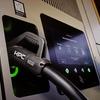 Innenraum der Porsche Charging Lounge