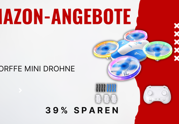 Korffe Mini Drohne für Kinder - ...