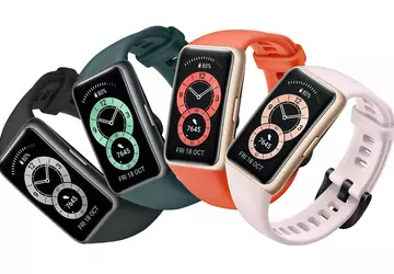 Huawei Band 6 mit Wasserschutz, SpO2-Sensor ...