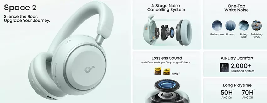 Soundcore Space 2 Kopfhörer
