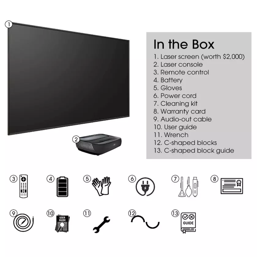 Hisense L9G 4K-Projektor Hisense Beamer Bewertung