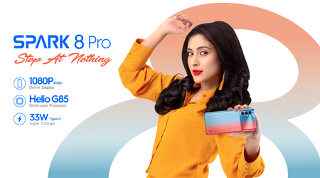 Tecno Spark 8 Pro: ein preisgünstiges Telefon mit einer 48-MP-Dreifachkamera, MediaTek Helio G85-Chip und 33 W Schnellladung für unter 200 US-Dollar
