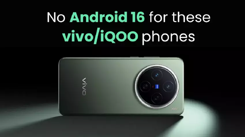 Diese Vivo- und iQOO-Smartphones werden kein Android 16 erhalten (Liste)