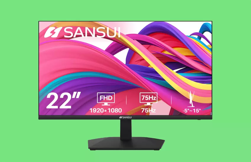 Amazon verkauft einen Sansui 22in, 1080p, 75Hz Monitor für $75.98