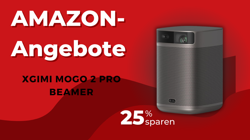 XGIMI MoGo 2 Pro Mini-Beamer – Kompaktes Heimkino mit 100€ Rabatt und 25% Ersparnis!