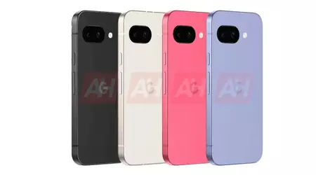 Neueste Google Pixel 9a Renderings zeigen Design in allen Farben