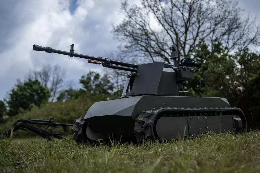 UTE MT-1: Roboter mit großkalibrigem Maschinengewehr in der Ukraine enthüllt