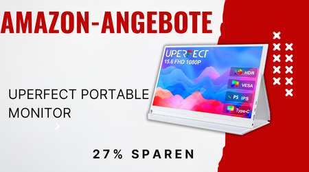UPERFECT Portable Full HD Monitor – Jetzt 40€ günstiger!