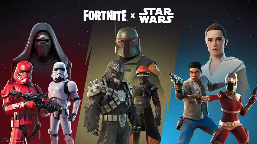 Star Wars kehrt zu Fortnite zurück