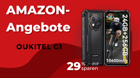 OUKITEL G1 Outdoor Smartphone – Jetzt 60€ günstiger mit riesigem 10600mAh Akku!
