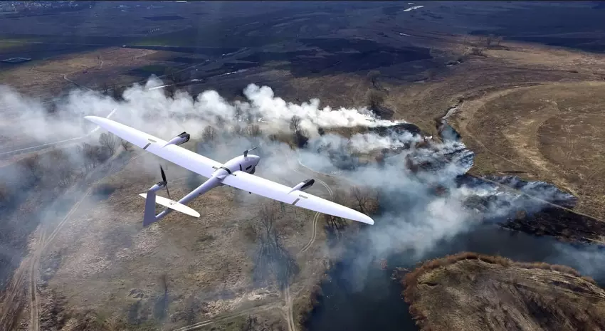 Quantum-Systems rüstet die Vector-Drohne speziell für die ukrainische Armee auf, sie erhält einen KI-Sensor