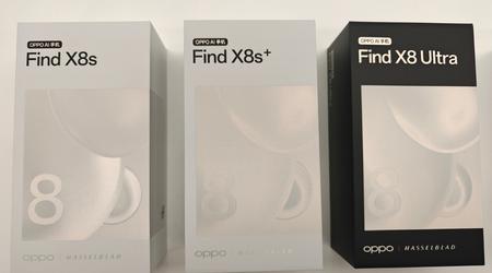 Bilder der Oppo Find X8s, Oppo Find X8s+ und Oppo Find X8 Ultra Smartphones sind online geleakt