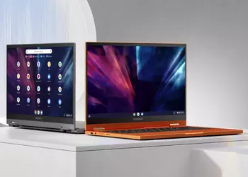 Das kommende Galaxy Chromebook Plus könnte ...