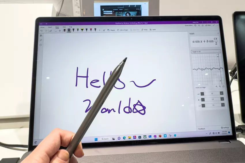 MSI hat den Pen 2 vorgestellt, mit dem man sowohl auf dem Bildschirm als auch auf Papier schreiben kann