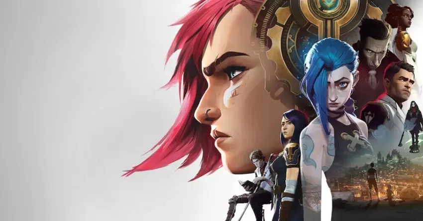 Netflix hat das Poster für die zweite Staffel von Arcane enthüllt: Jinx umarmt ihre Schwester Vi