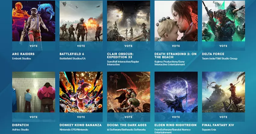 Gewinner der Kategorie 'Players' Voice' bei TGA 2025