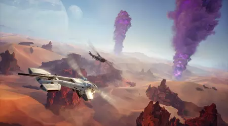 Ja, du wirst in Dune aus einem Ornithopter schießen und Luftkämpfe austragen können: Awakening
