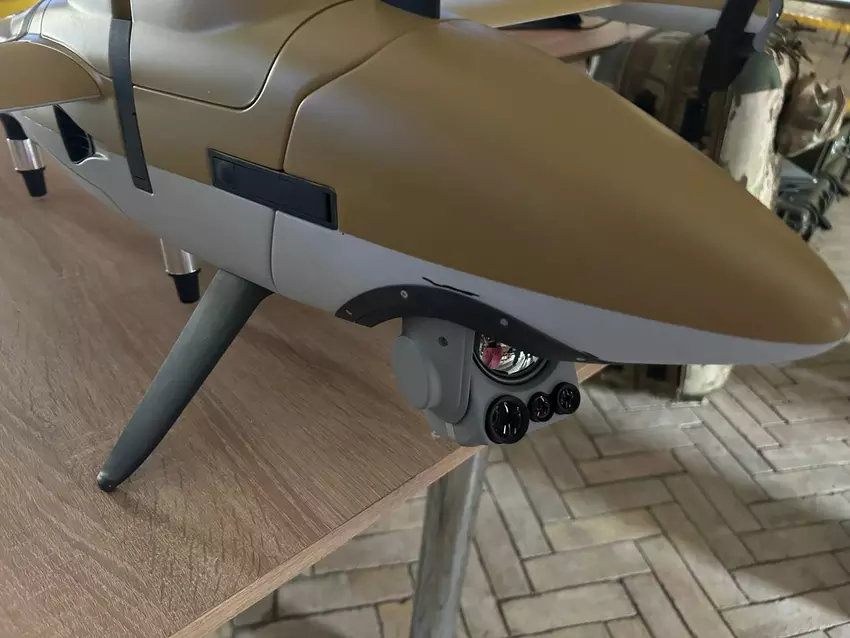 Das optische Modul der Vector-Drohne von NextVision.