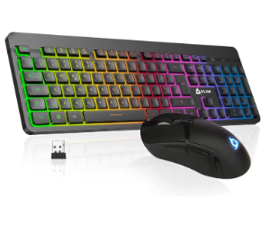 KLIM Tandem Kabellose Tastatur- und Maus Kombination