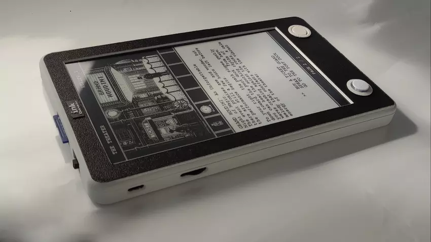 Lesen und spielen: Ink Console, ein ungewöhnliches tragbares Gerät zum Ausführen textbasierter Spiele, wurde angekündigt