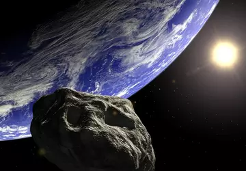 Der Hamilton-Meteorit, der auf dem Kopfkissen ...